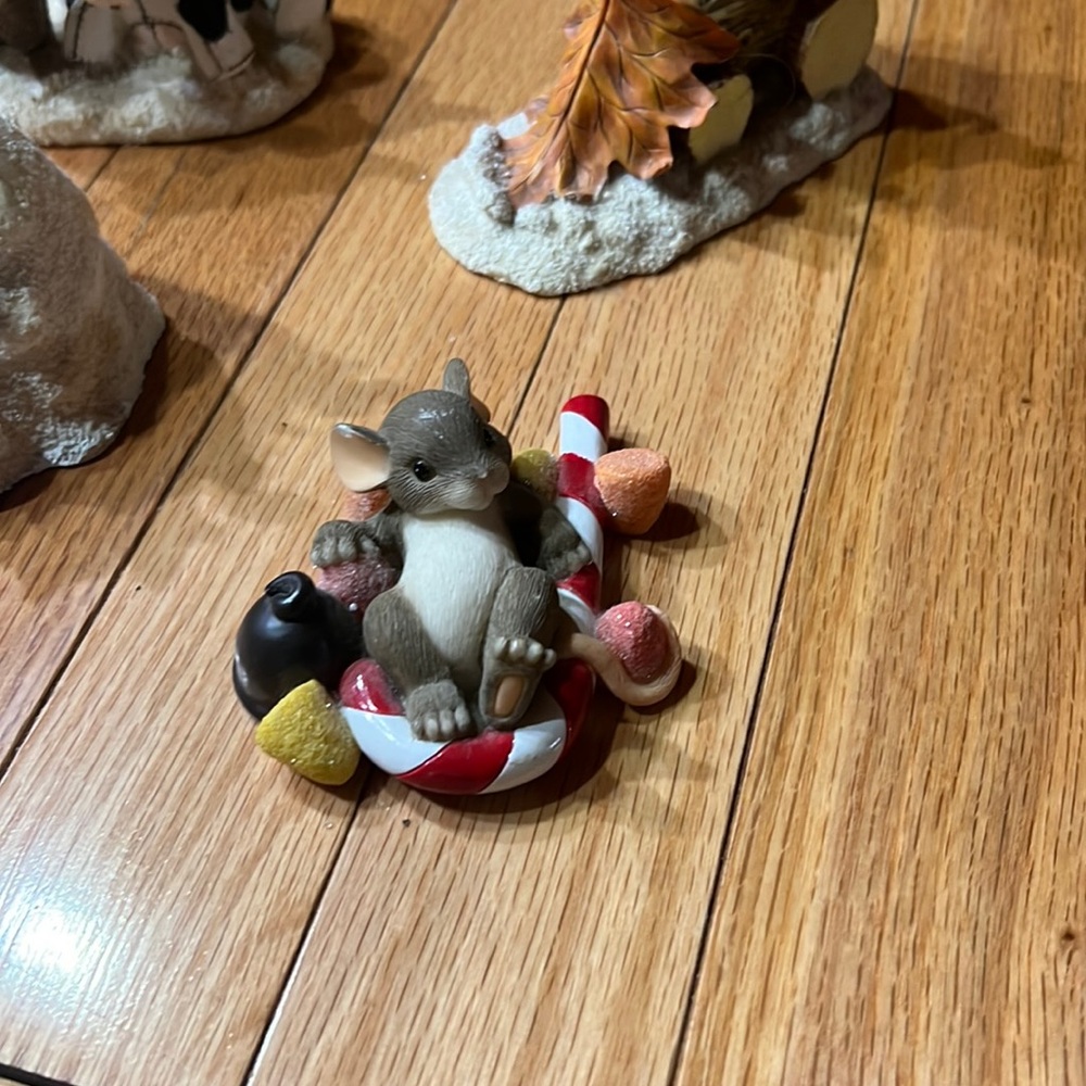 Lot of Charming tails mostly Christmas/winter